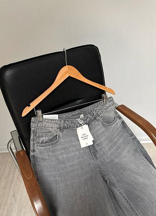 Джинси wide regular waist h&m 5