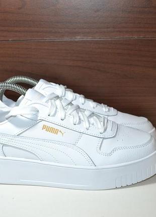 Puma mayze stack 36-37р кроссовки на платформе кожаные оригинал