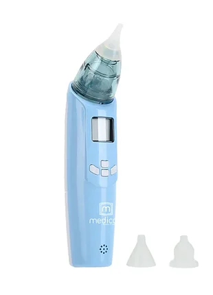 Дитячий електронний назальний аспіратор medica+ nose cleaner 7.0