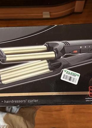 Плойка гофре babyliss c260e ceramic titanium