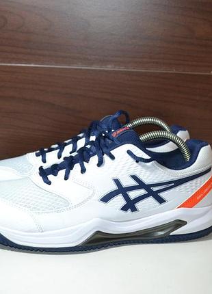 Asics gel-dedicate 8 clay 42р для тенниса корта волейбола кроссовки