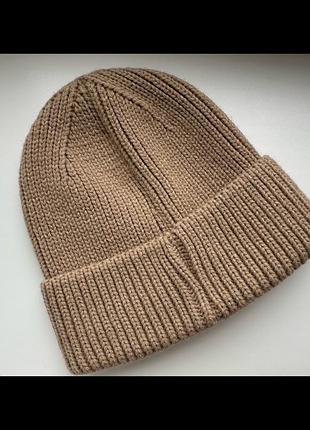 Chicoree шапка в кольорі camel 3