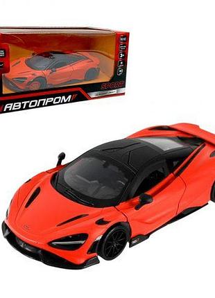Машина металлическая 1:24 "mclaren 765 lt"