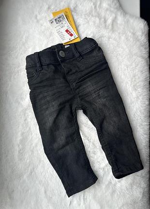 Стильные джинсы скины h&m, черные джинсы, джинсовые штаны, штанишки