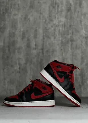 Кроссовки женские air jordan 1 mid black 38.5(24)