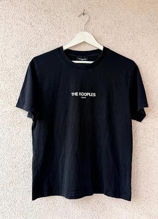 Футболка the kooples paris logo black (розмір m / 3)