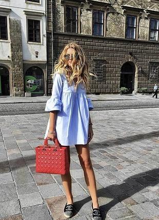 Коротка сукня-ромпер zara блакитна
