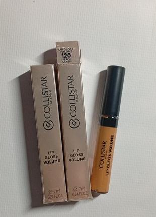 Блеск collistar lip gloss volume 120 peach cameo