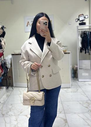 Пальто жіноче clothe італія вовна бежеве