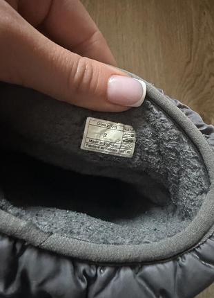 Черевики дитячі crocs зимові сірі 2