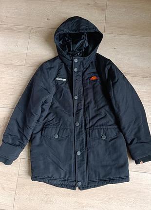 Куртка-парка дитяча ellesse зимова чорна 140-146 см