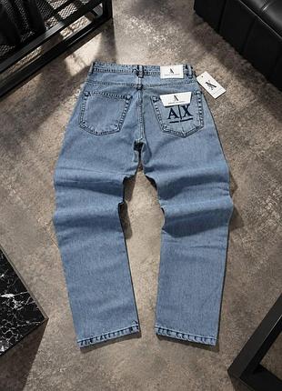Джинси armani exchange (армані ексчендж), денім, повсякденні штани, блакитні