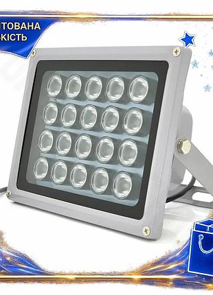 Dm іч-прожектор 12v 40w специфікація 2.2 20led для відеоспостереження охоронний світильник з дальністю spe|lz