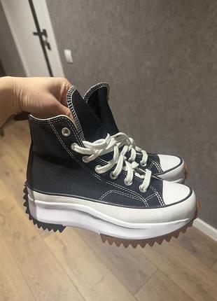 Нові кеди converse run star hike high top 8