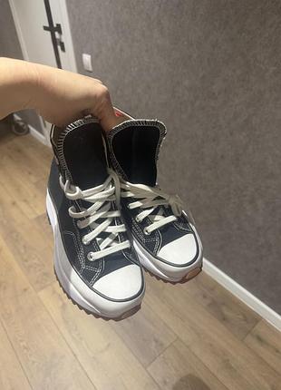 Нові кеди converse run star hike high top 9