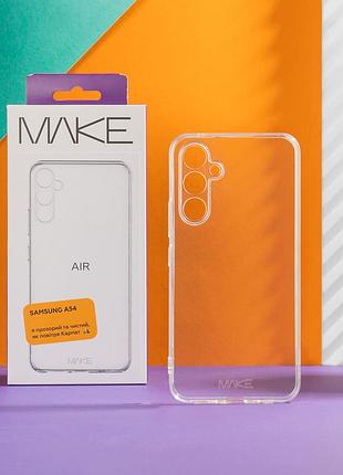 Чехол make для samsung a54 air clear