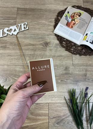 Chanel allure homme пробник оригінал