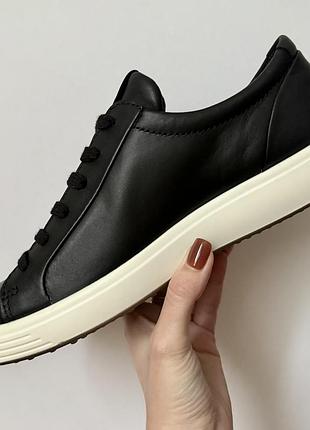 ⬛️шкіряні ecco soft 7 m 40 (26.5 см) 3