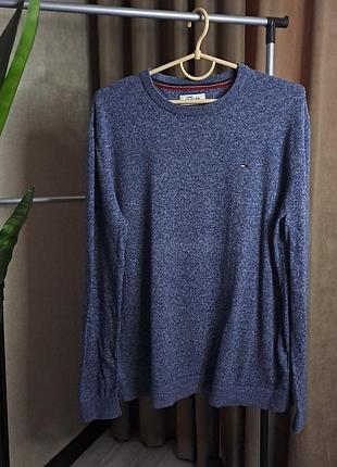 Джемпер чоловічий tommy hilfiger трикотажний синій