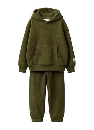 Дитячий плюшевий костюм zara