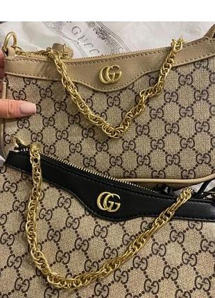 Сумка жіноча gucci з монограмою
