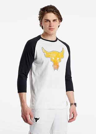 Under armour x project rock  мужская спортивная-тренировочная футболка с длинным рукавом-лонгслив