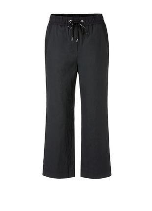 Брюки marc cain sport wusu из льна и хлопка