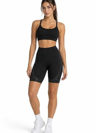 Gymshark contour   женские спортивные-тренировочные шорты/велосипедки