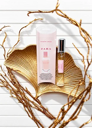 New! цитрус під ніжною ваніллю, тестер, парфумована вода frosted cream zara