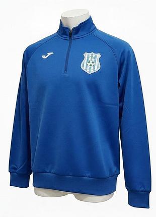 Детская спортивная кофта joma синяя на молнии, футбольная форма,3xs(146-150см)