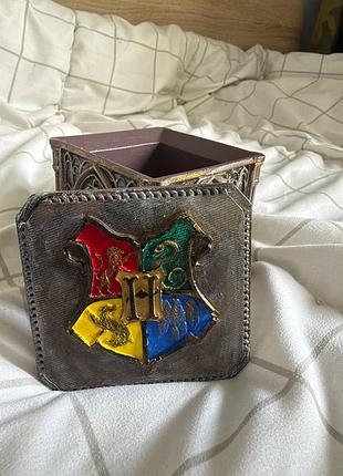 Шкатулка harry potter з гербом гоґвортсу