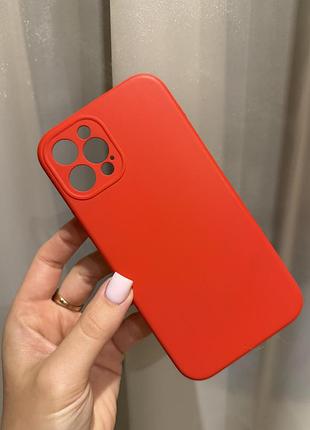 Чохол apple iphone 12 pro силіконовий з мікрофіброю