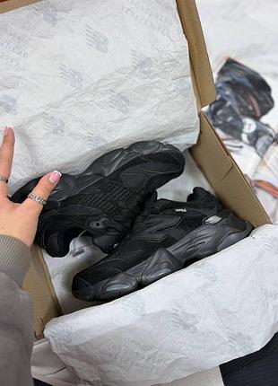 New balance 9060 black gore tex термо 3