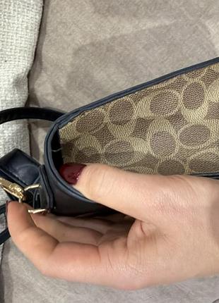 Сумка в стилі coach 6
