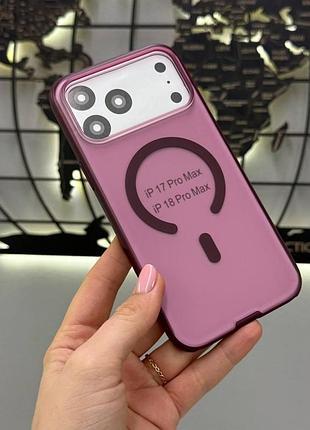 Матовый противоударный чехол с поддержкой magsafe для iphone 17 pro max, чехол с magsafe и защитой камеры для iphone 17 pro max
