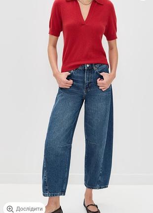 Джинси крою barrel-leg reformation tyler barrel jeans р.28