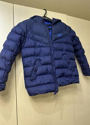 Куртка чоловіча nike синя для хлопчика