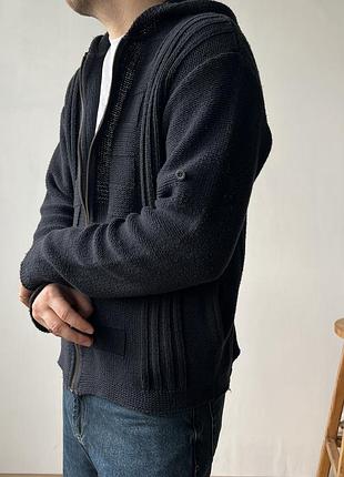 Вʼязане худі вінтажне stone island