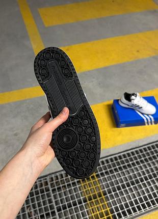 Кроссовки adidas forum low cl white/black 5