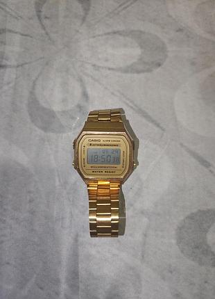 Годинники унісекс casio вінтаж золотисті
