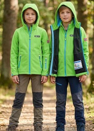 Якісна мембранна куртка softshell trollkids (unisex)