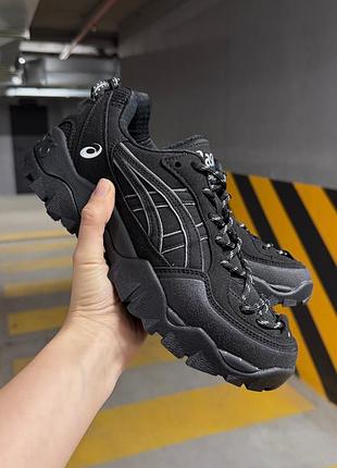 Кросівки asics gel-pickax triple black