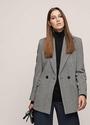 Двобортний блейзер жакет reiss s-m