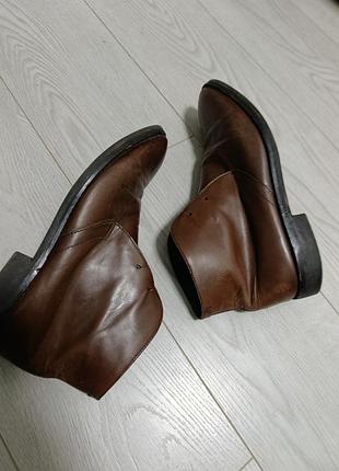 Ботинки мужские кожаные 4