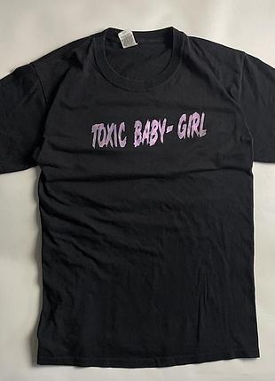 Футболка toxic baby girl