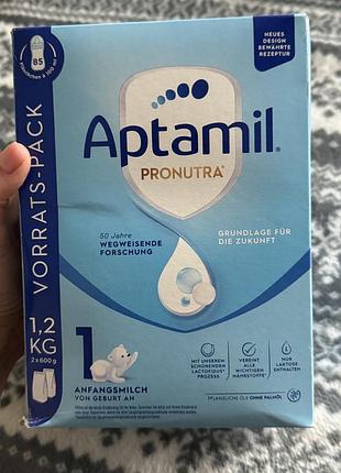 Продам aptamil 1 (nutrilon 1) 1,2 кг
