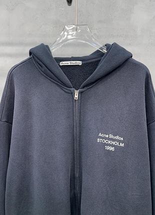 Худі жіноче acne studios графіт oversize 3
