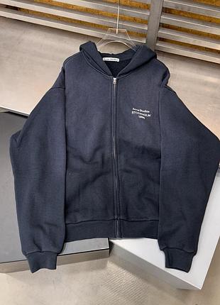 Худі жіноче acne studios графіт oversize