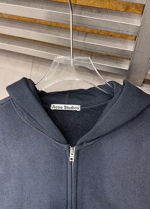 Худі жіноче acne studios графіт oversize 4