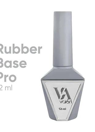 База для нігтів rubber base pro valeri, 12 мл